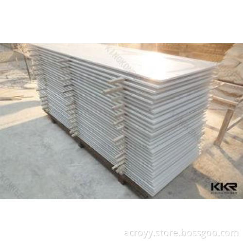 White Color Matte Finished Surface 3050mm * 760mm Modified